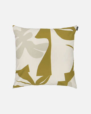 Naatit cushion cover 50x50cm cotton/olive/grey