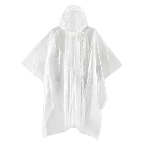 Emergency Rain Poncho wit