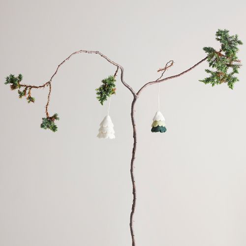 Little hangings X-mas tree green