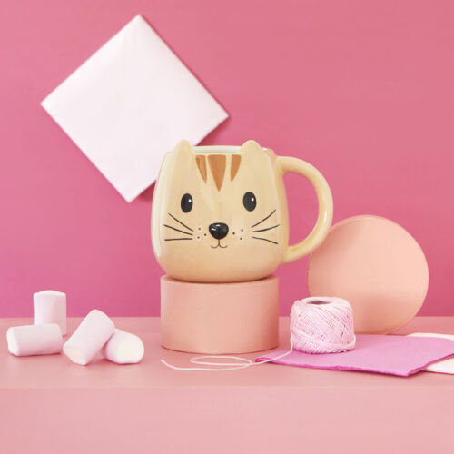 Mug kitty orange