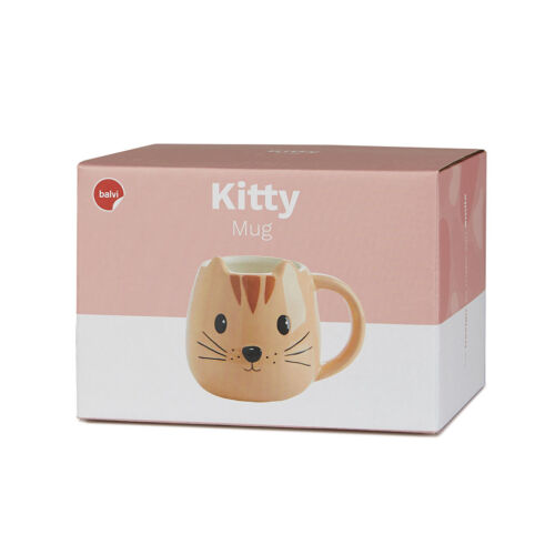 Mug kitty orange