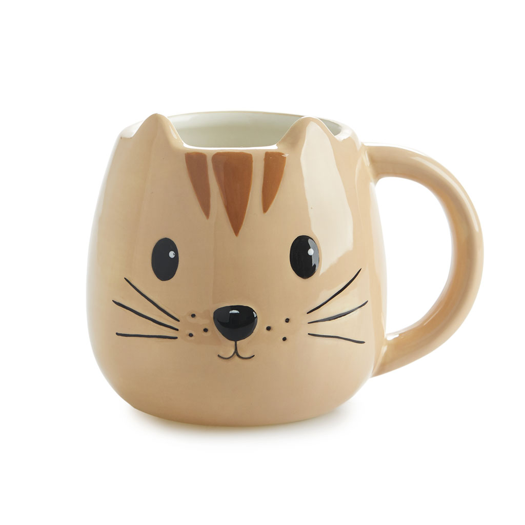Mug kitty orange