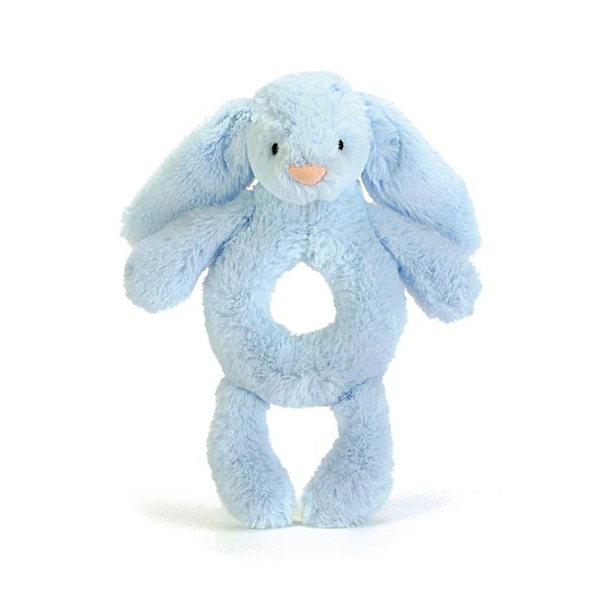 knuffel Bashful Blue Bunny Grabber