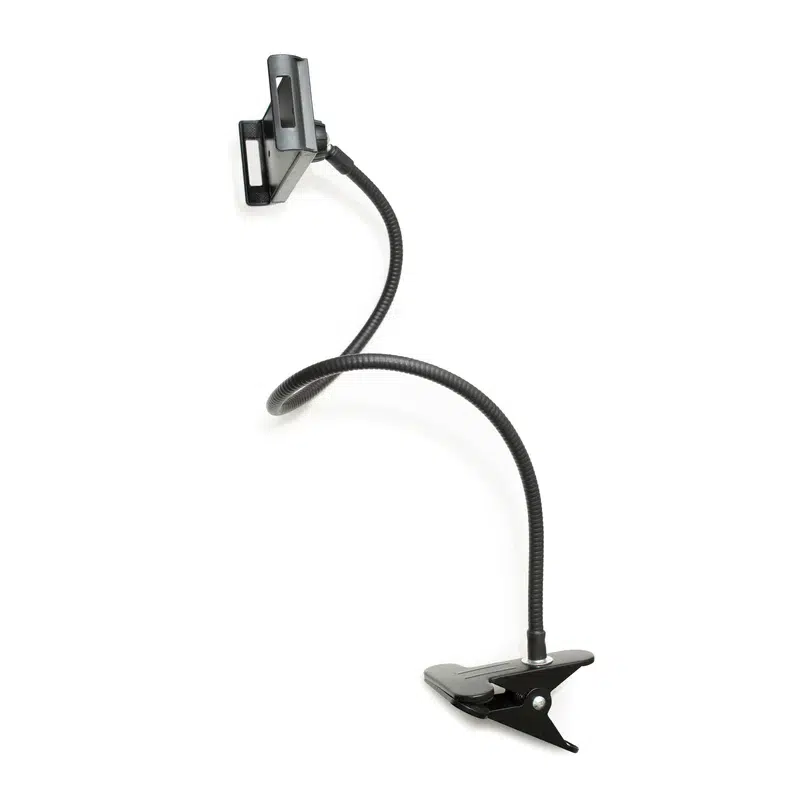 Gooseneck tablet holder