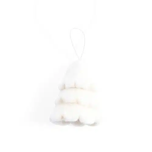 Little hangings X-mas tree white