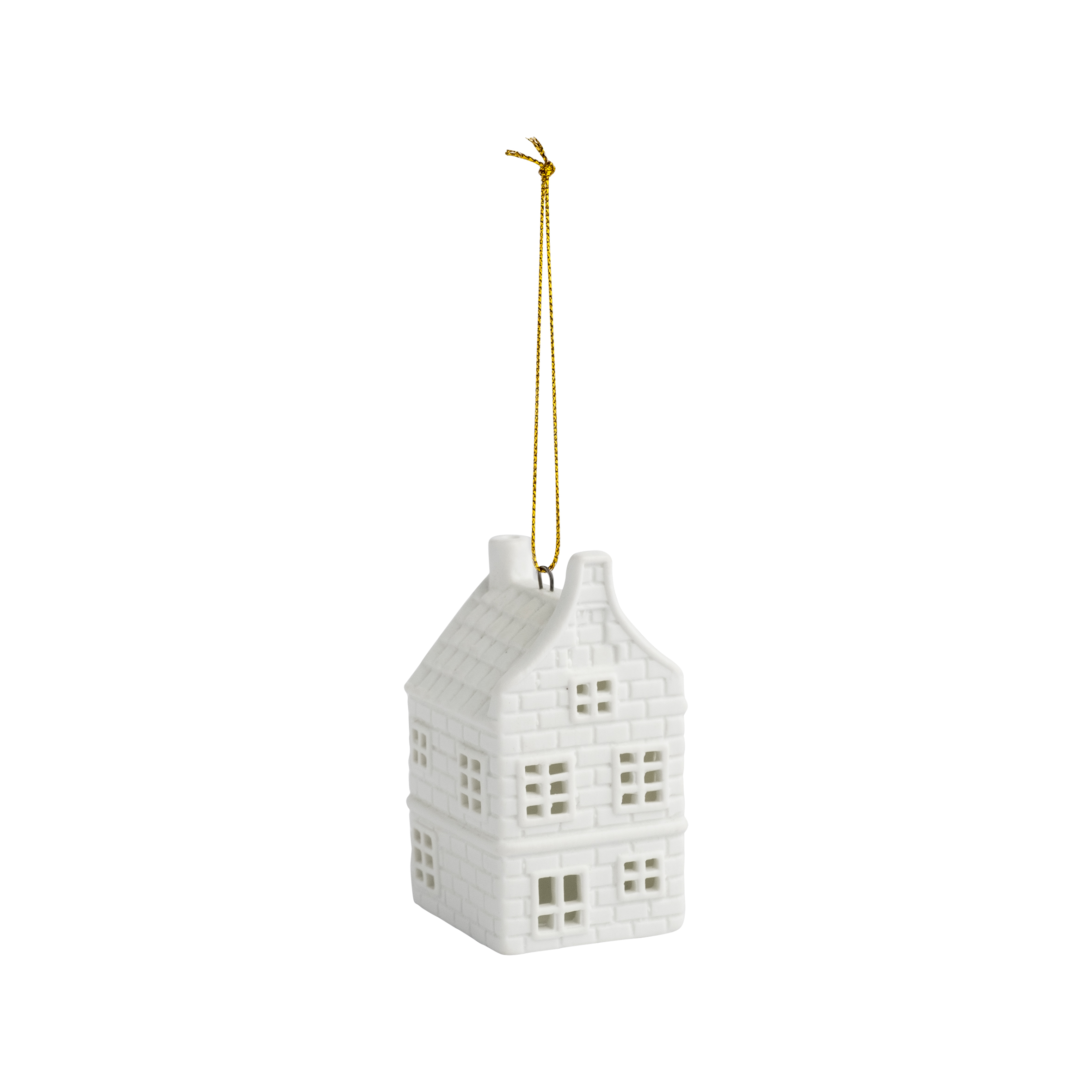 Ornament canal house set of 2