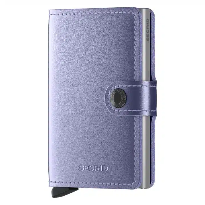 Miniwallet metallic Lila