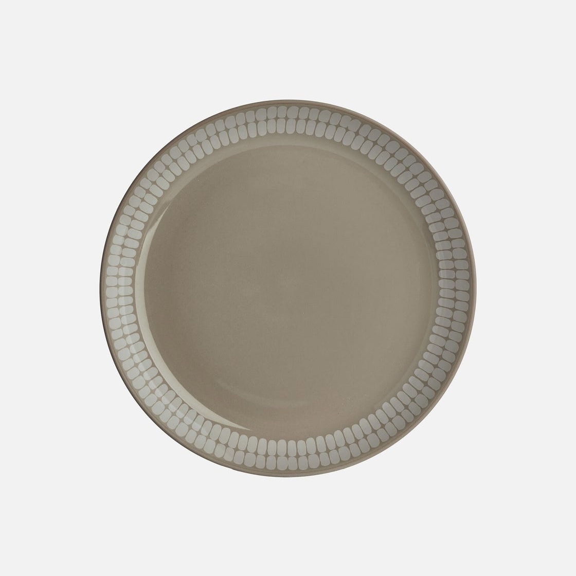 OIVA plate 20,5cm ALKU terra & white