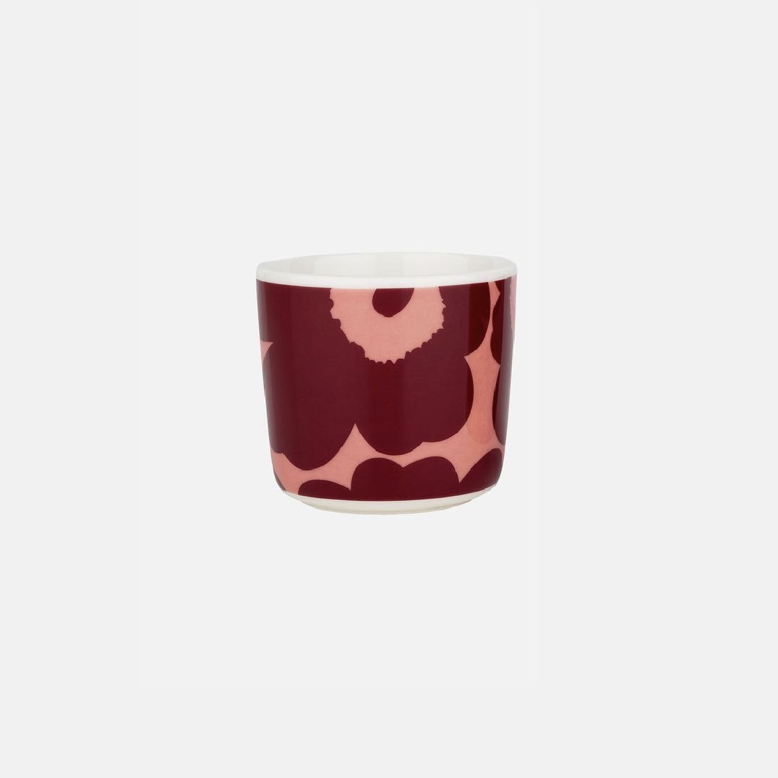 Unikko coffee cup 2 dl powder & dark red