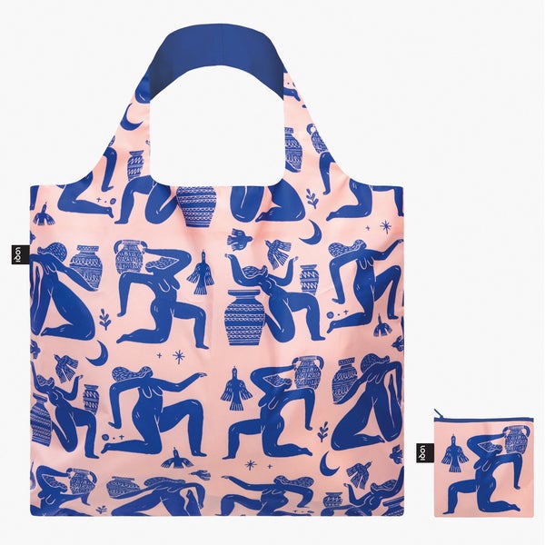 Loqi tote museum collection ladies and vases