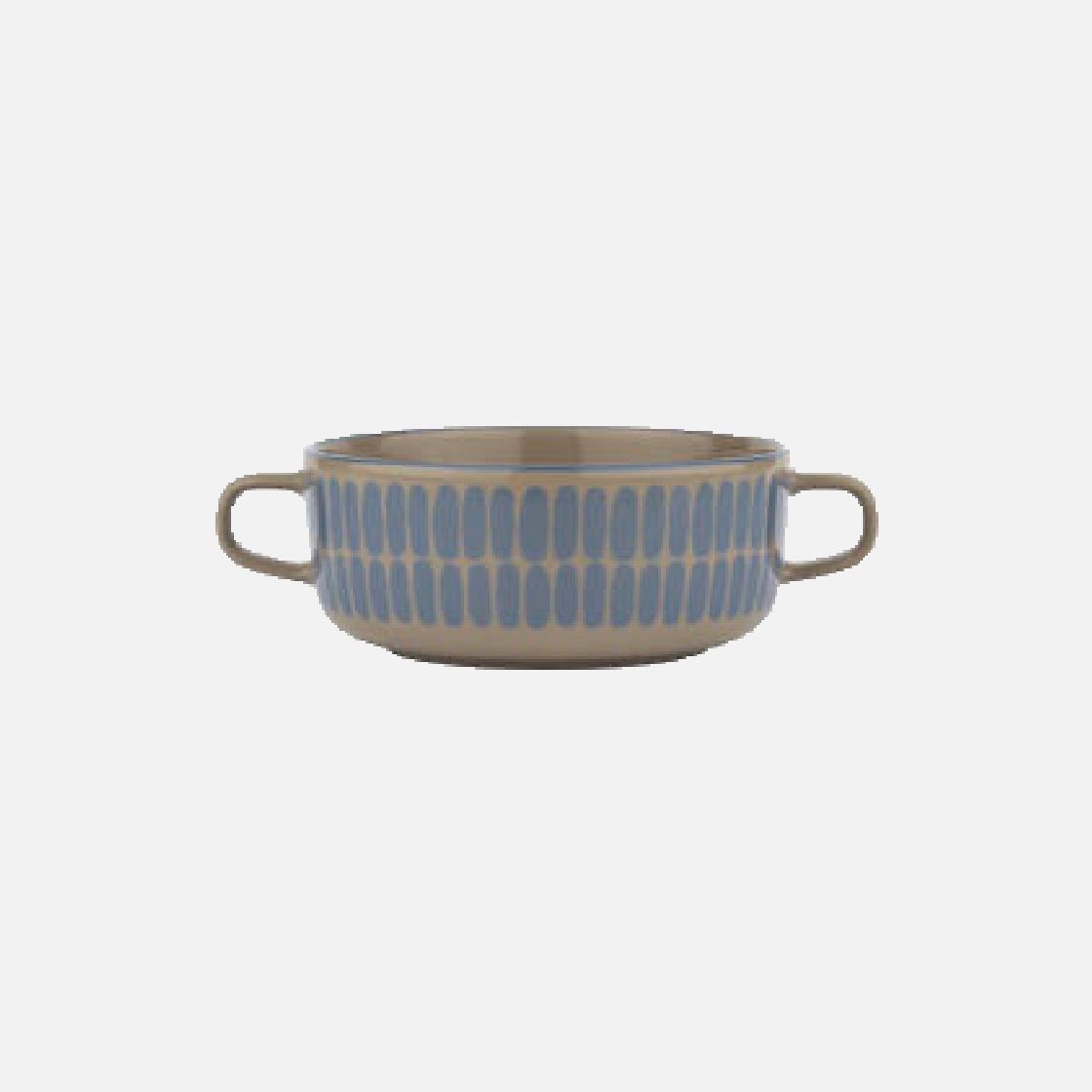 Alku bowl with handle 5dl terra, sky blue
