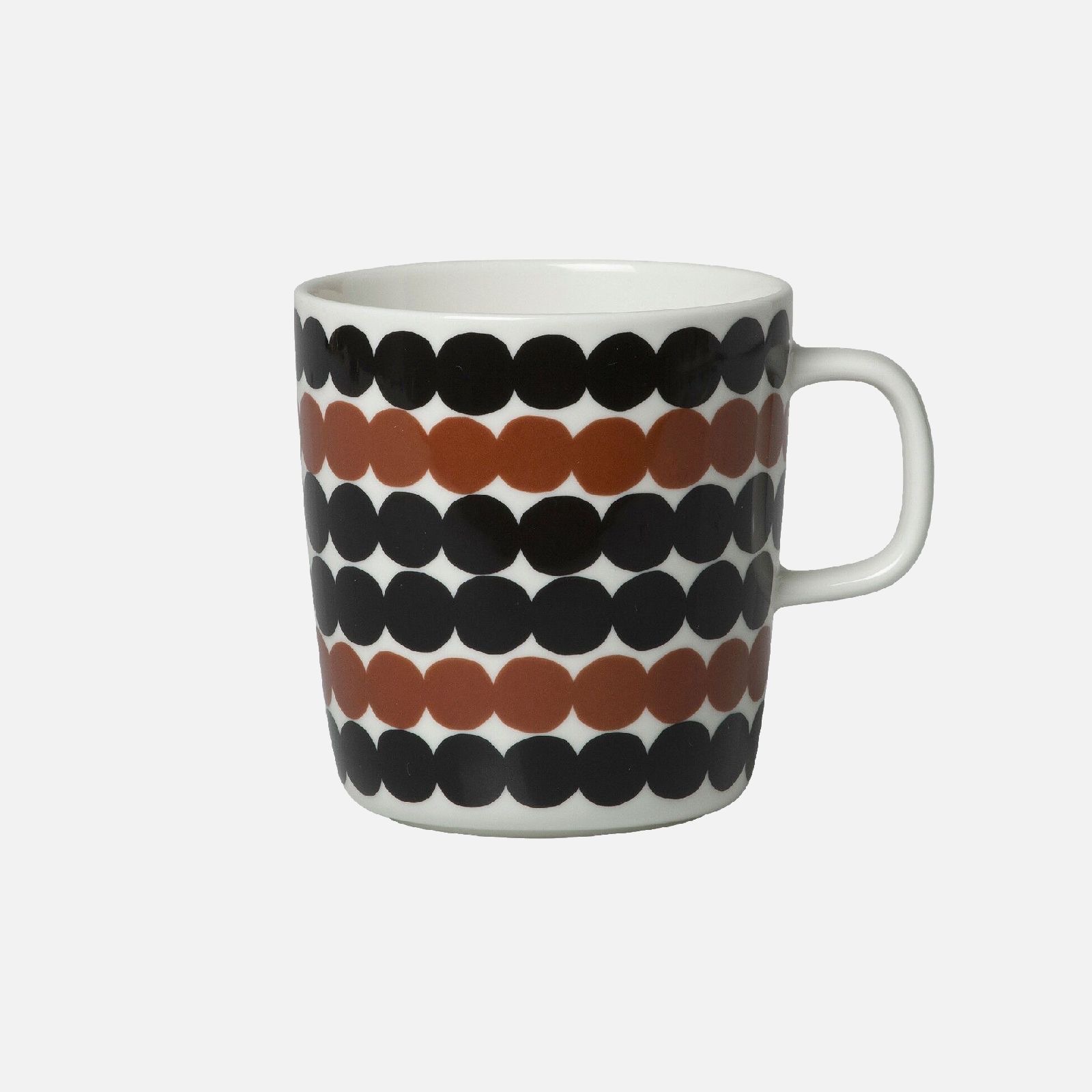 Rasymatto Mug 4dl black/brown