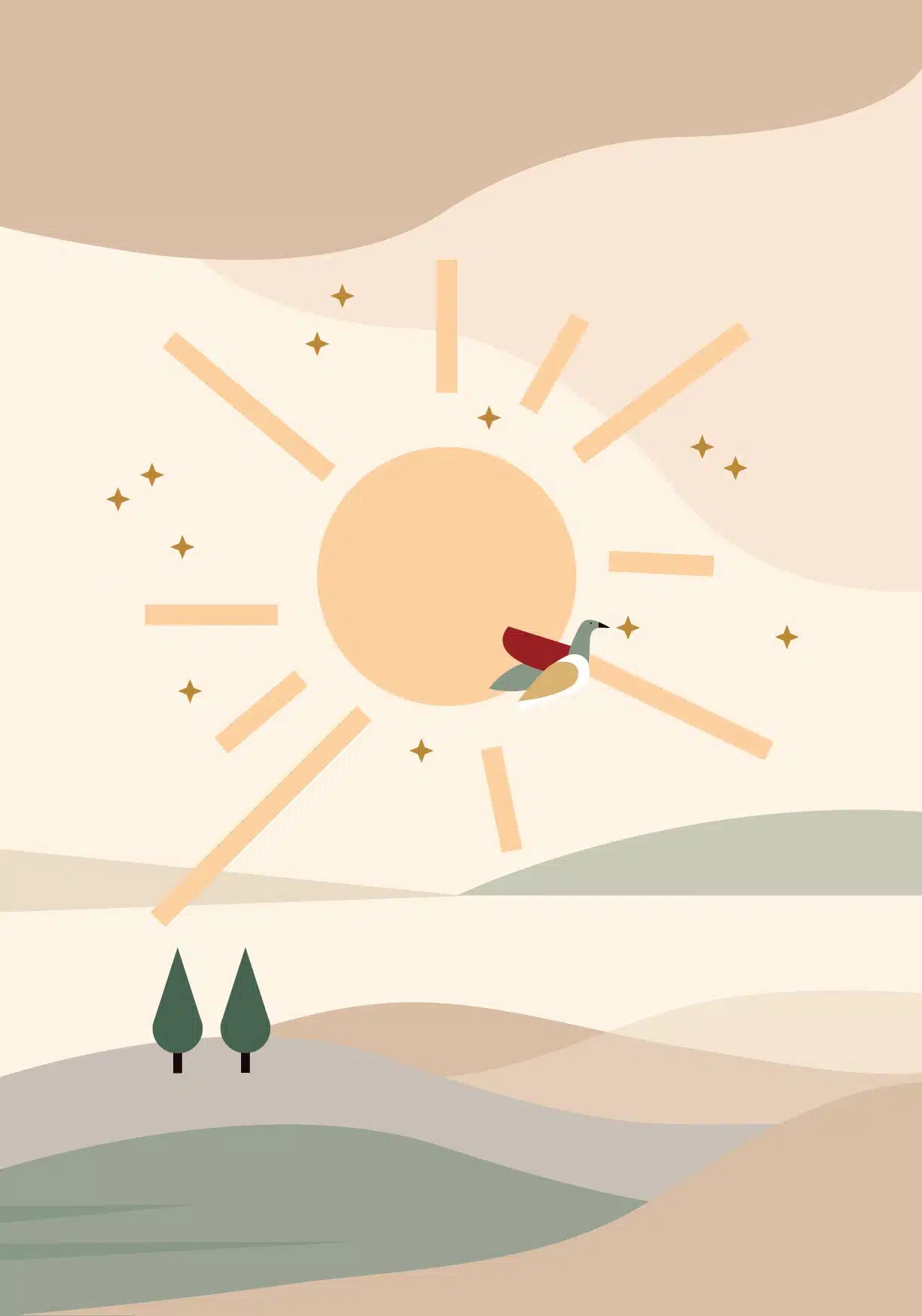 Saskia rasink kaart Thinking of you