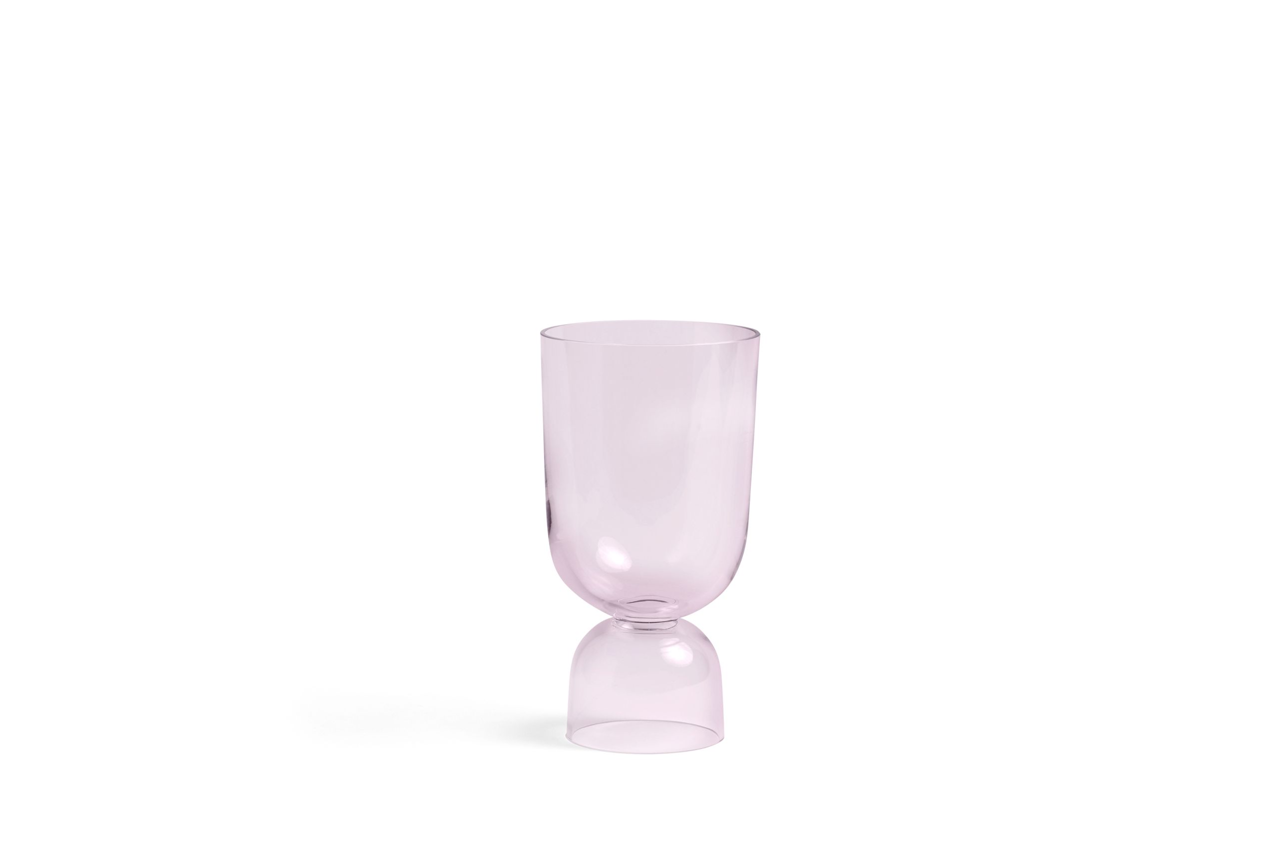 Bottoms up vase S soft pink