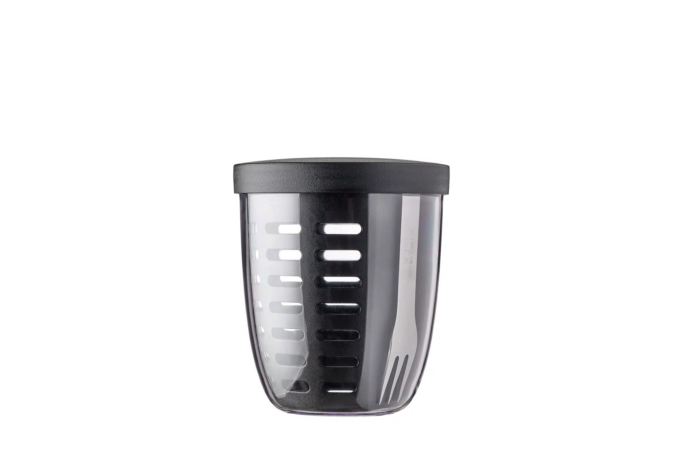 Fruit & veggie pot ellipse nordic black