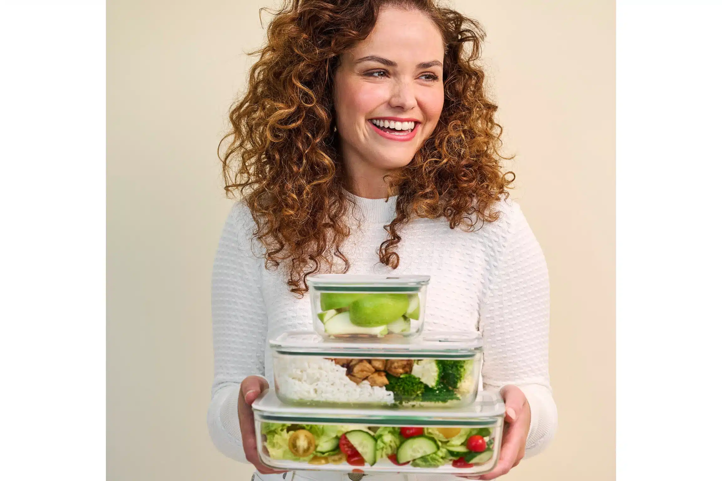 Glas vershouddoos easyclip 2250ml Nordic sage