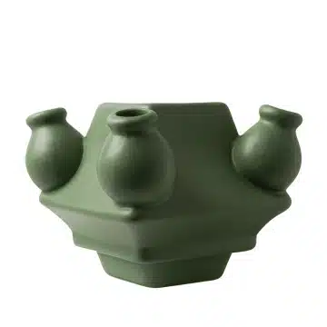 Stapelgekte midden Vintage groen