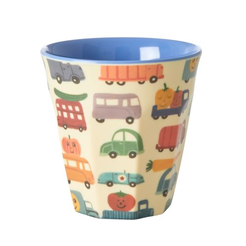 Melamine cup happy cars