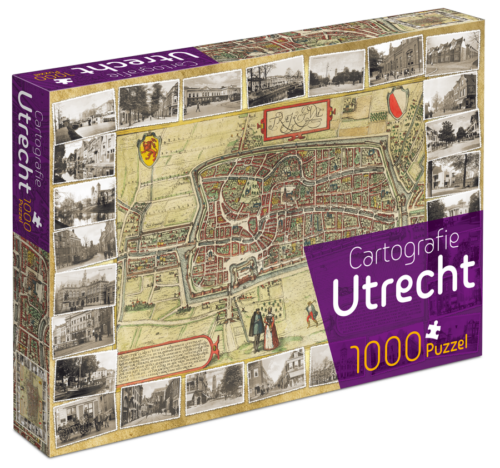 Cartografie Utrecht legpuzzel