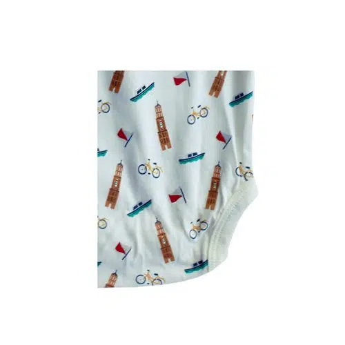 Romper Utrecht all over print 3-6 maanden