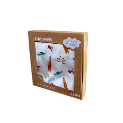 Romper Utrecht all over print 3-6 maanden