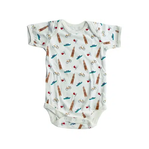 Romper Utrecht all over print 3-6 maanden