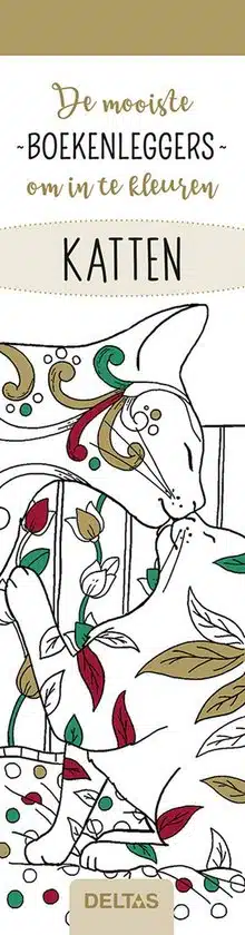 De mooiste boekenleggers om in te kleuren - katten