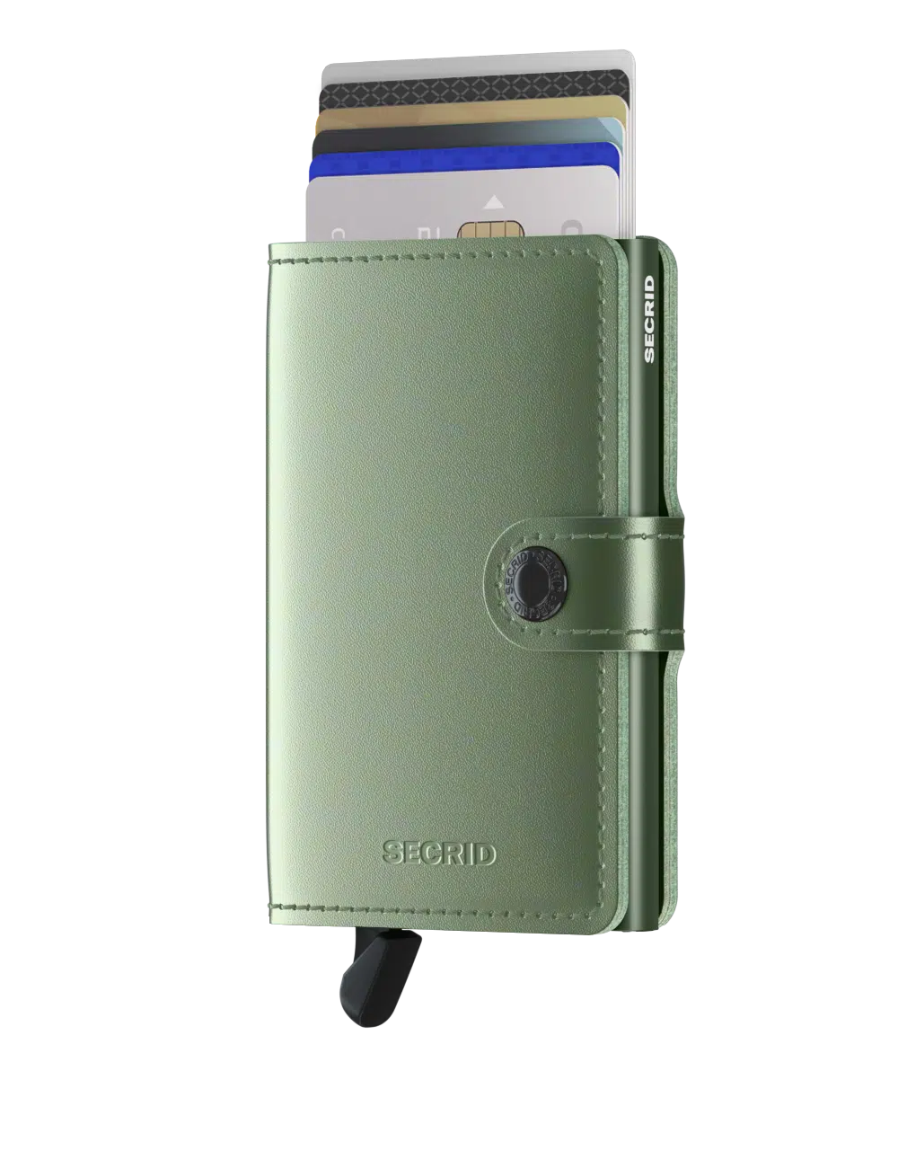 Miniwallet metallic green