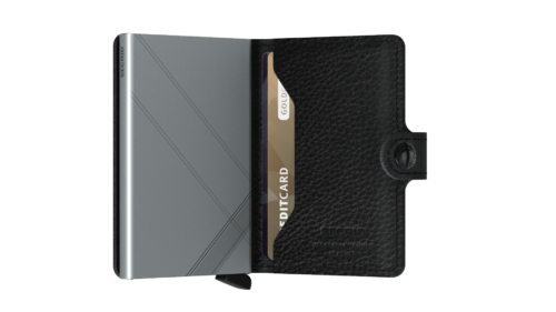 Miniwallet Stitch Linea Black