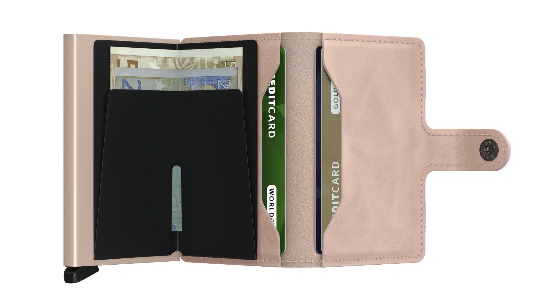 Miniwallet vintage rose