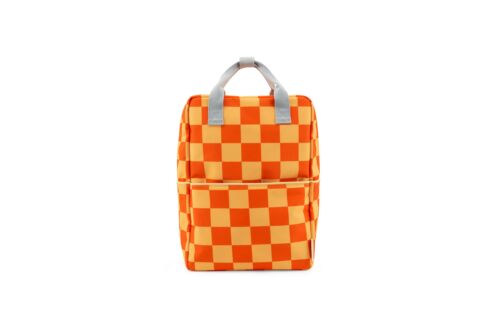 Backpack large checkerboard pear jam + ladybird red