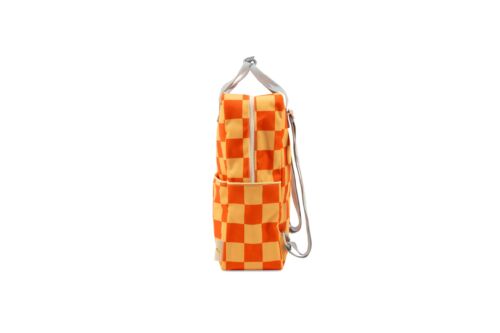 Backpack large checkerboard pear jam + ladybird red