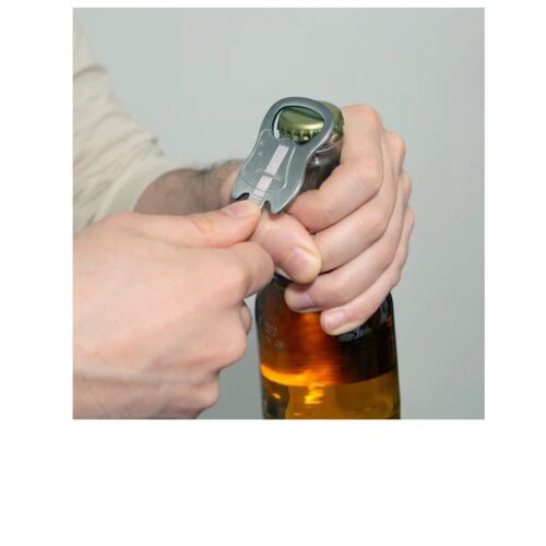 Guitar keychain bottle opener