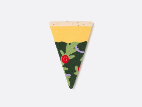 Socks Pizza slice vegan