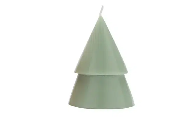 Kerstboomkaars groen M