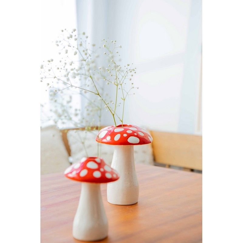 Vase mushroom amanita large