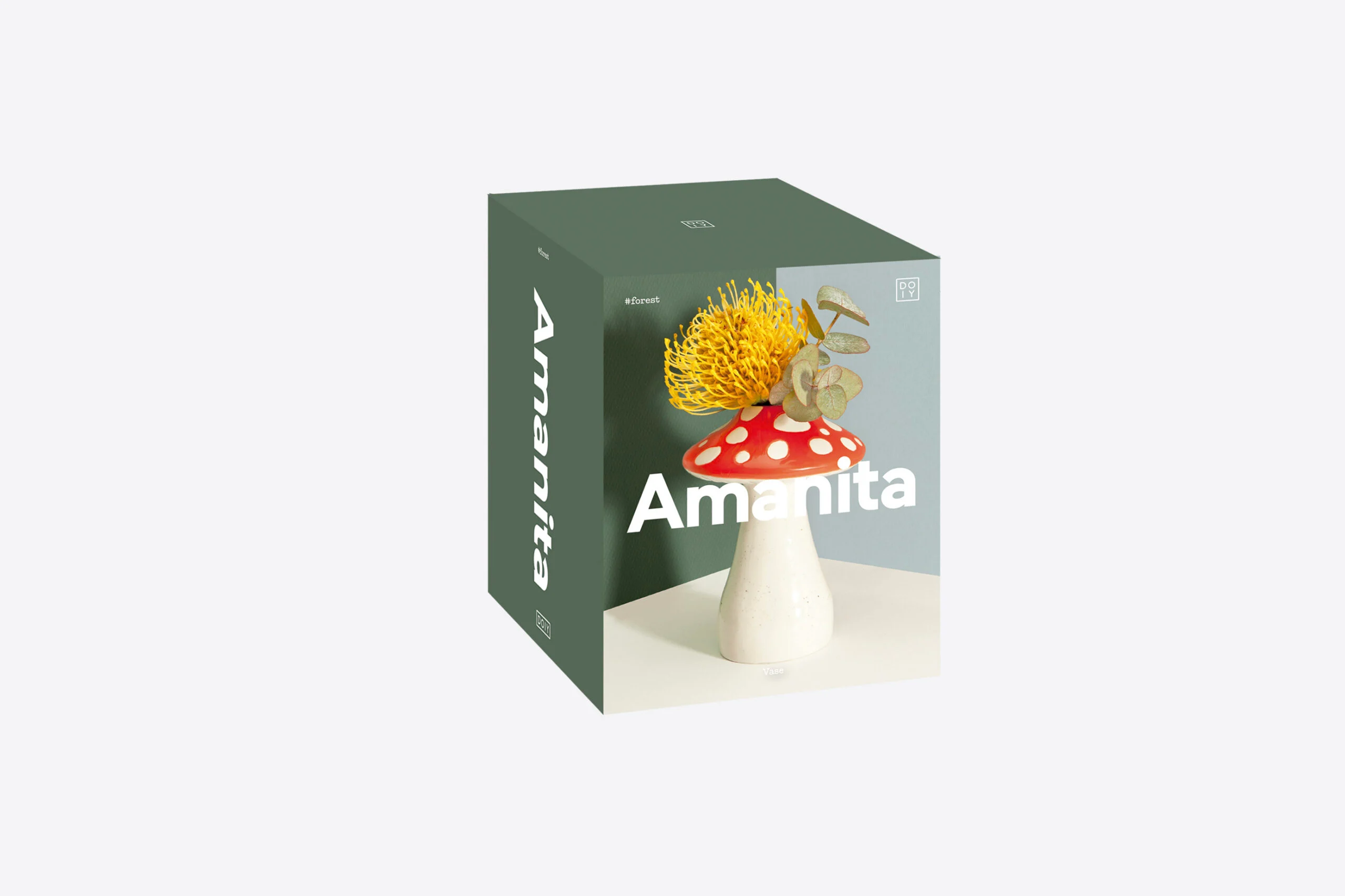 Vase mushroom amanita small