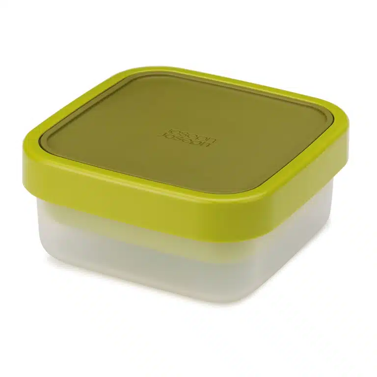 GoEat compact saladebox 3 in 1 groen