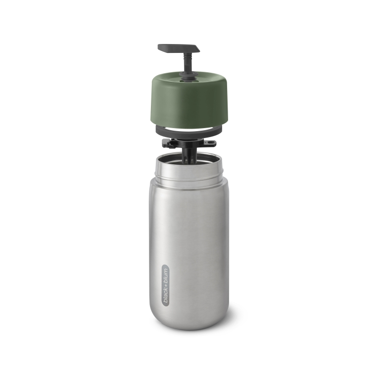Insulated travel cup olive