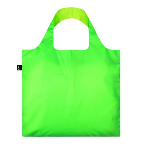 Loqi tas neon green recycled
