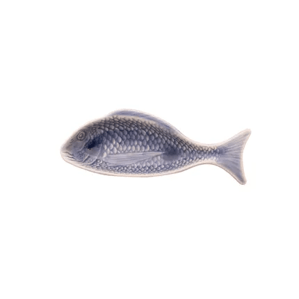 Visschaaltje blauw klein