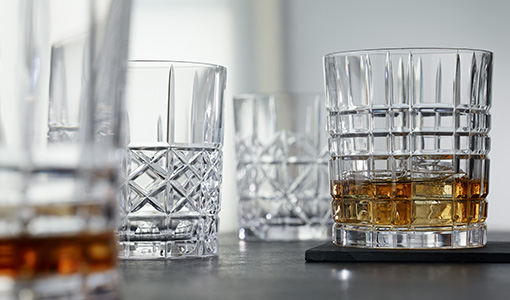 Whiskey glas set van 4 Highland