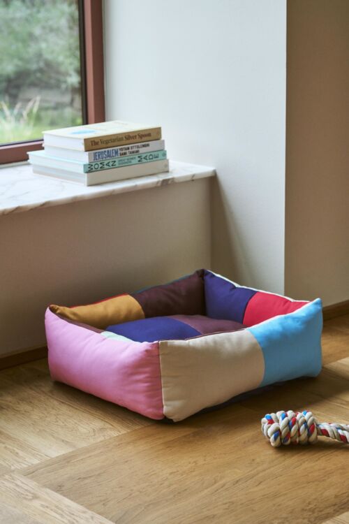 Dog bed small multi color