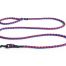 Dog leash braided red/blue