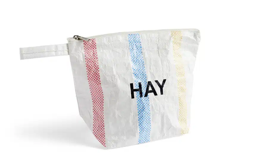 Candy stripe wash bag medium multi