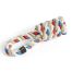 Dog rope toy red/turquoise/off-white