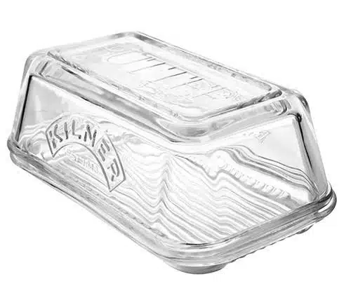 Kilner glazen boterschaal met deksel