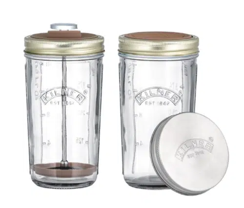 Kilner set plantaardig melk maken