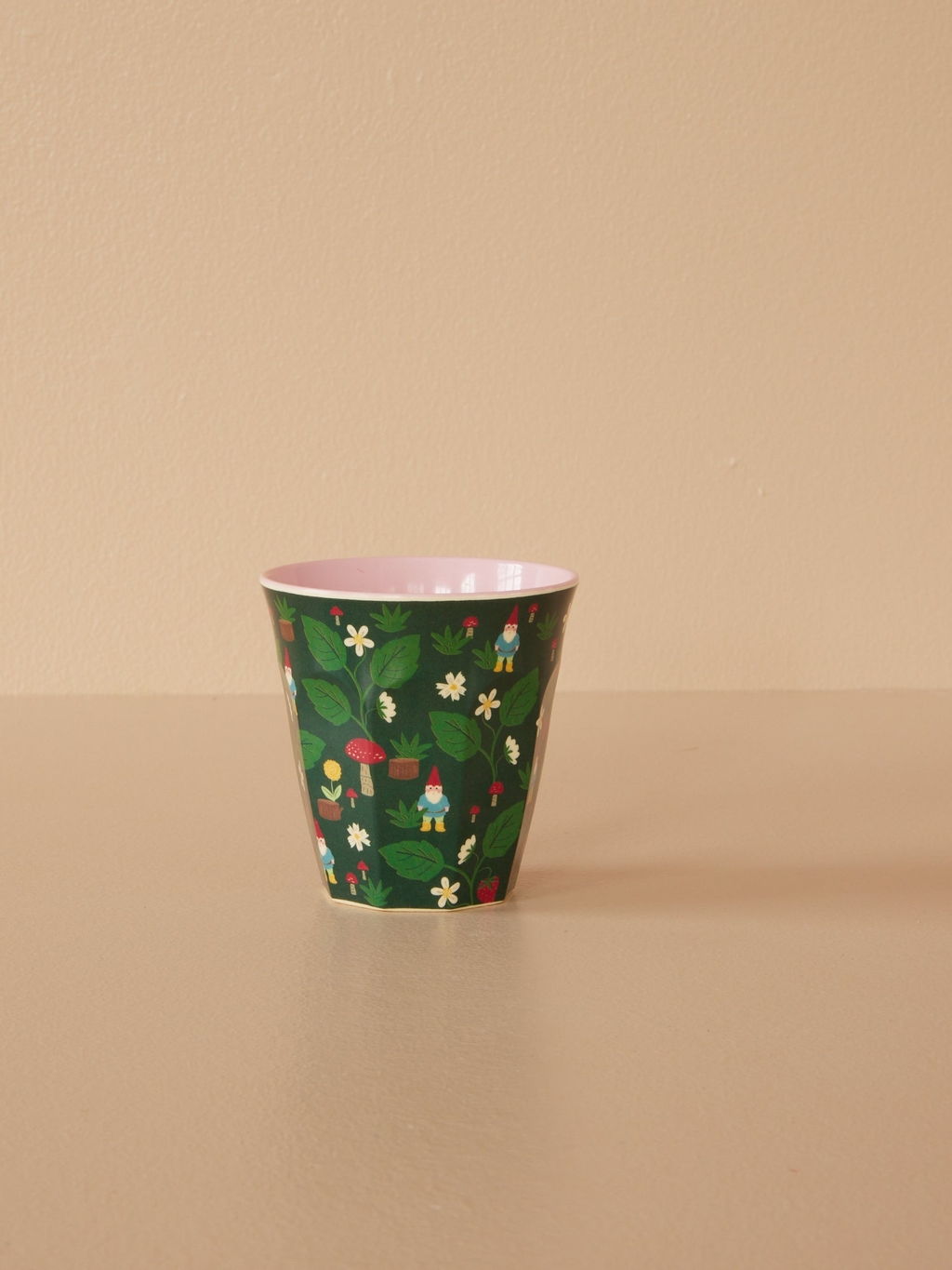 Melamine cup forest gnome