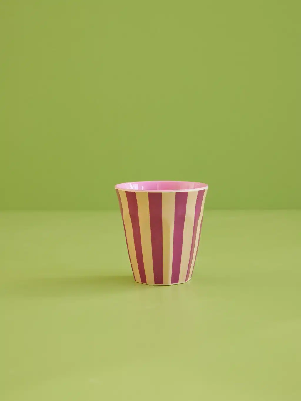 Melamine cup stripes